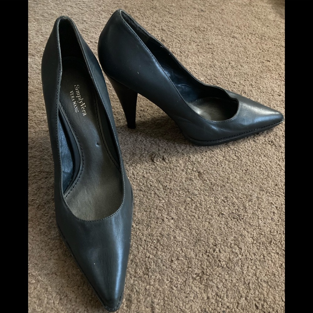 Charcoal gray Simply Vera VeraWang heels